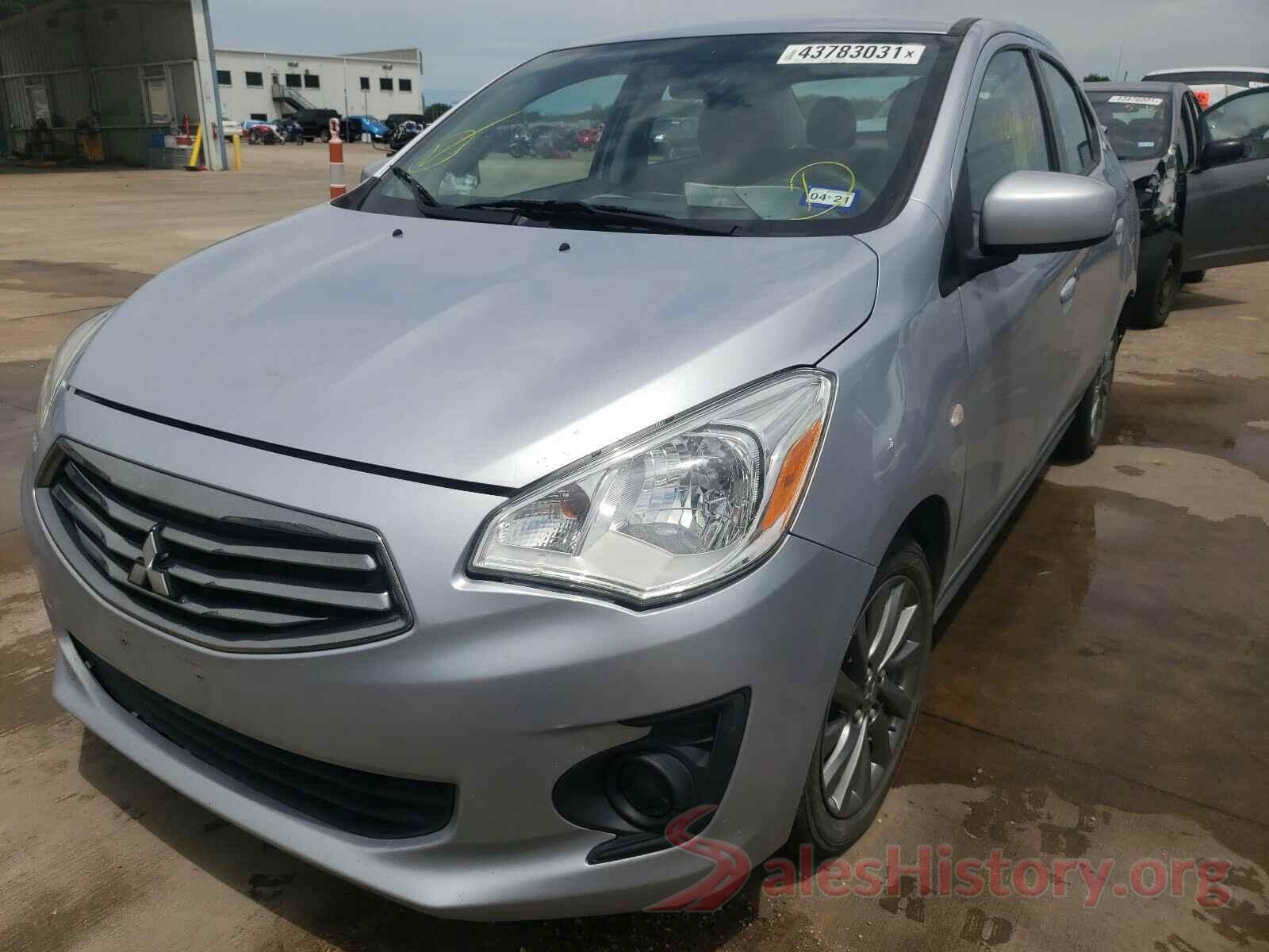 ML32F3FJ4KHF11519 2019 MITSUBISHI MIRAGE