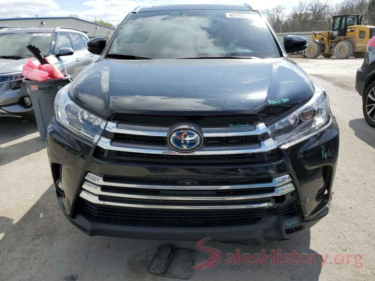 5TDDGRFH1KS054728 2019 TOYOTA HIGHLANDER