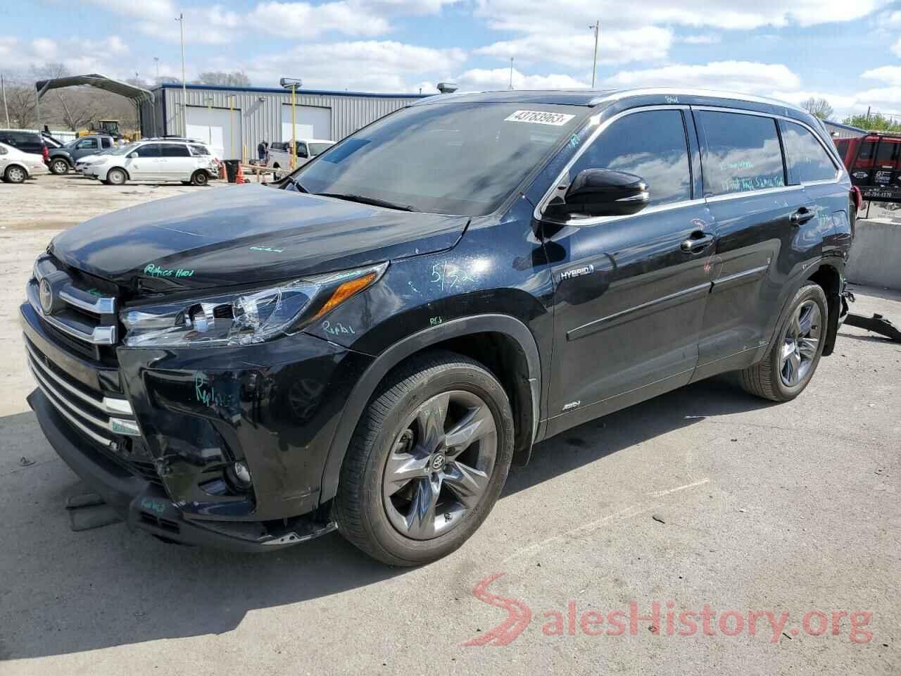 5TDDGRFH1KS054728 2019 TOYOTA HIGHLANDER