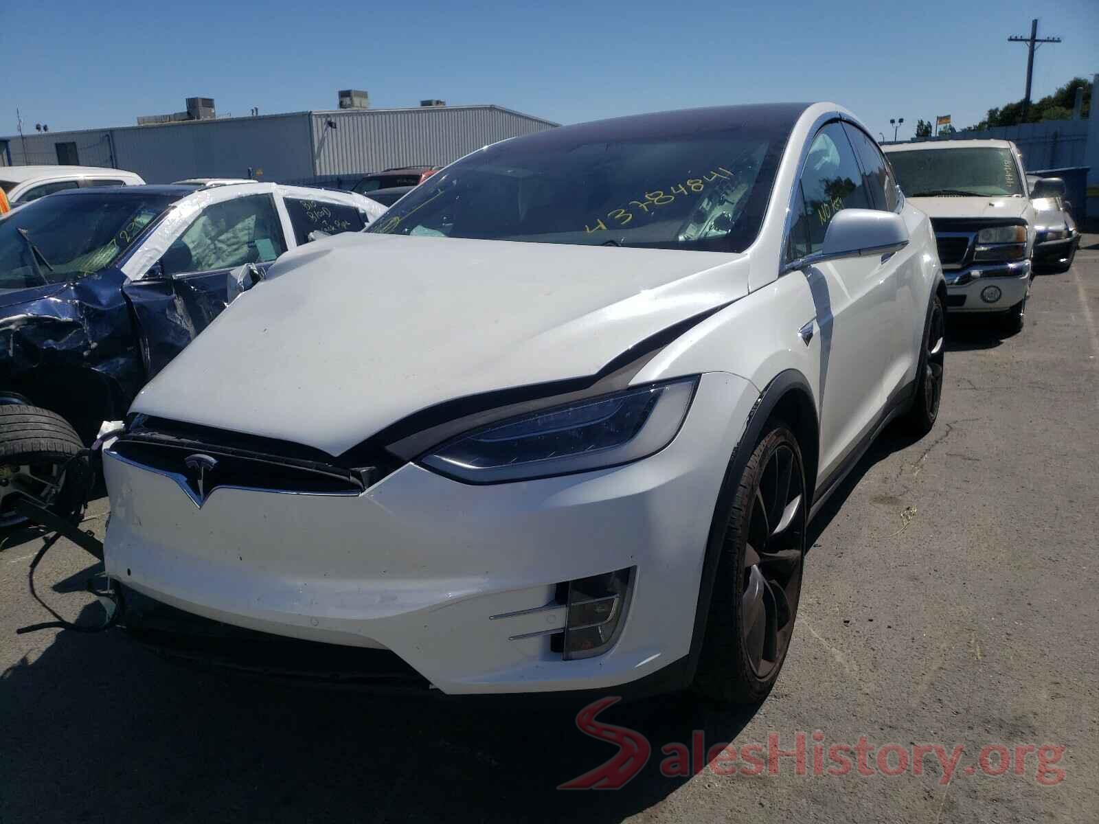 5YJXCBE22HF078207 2017 TESLA MODEL X