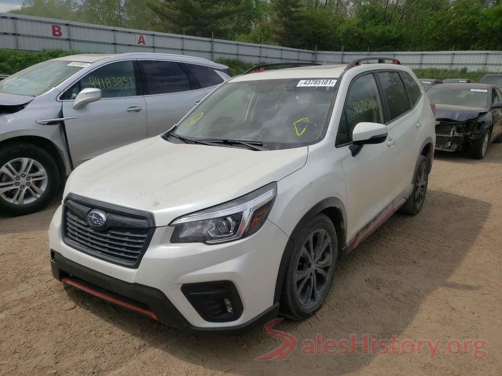 JF2SKAJC6KH488541 2019 SUBARU FORESTER