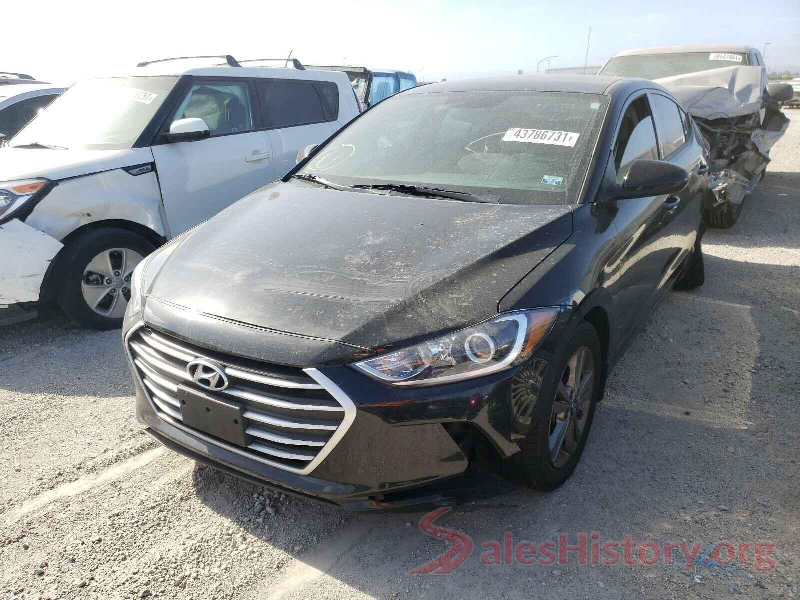 5NPD84LF8JH340275 2018 HYUNDAI ELANTRA