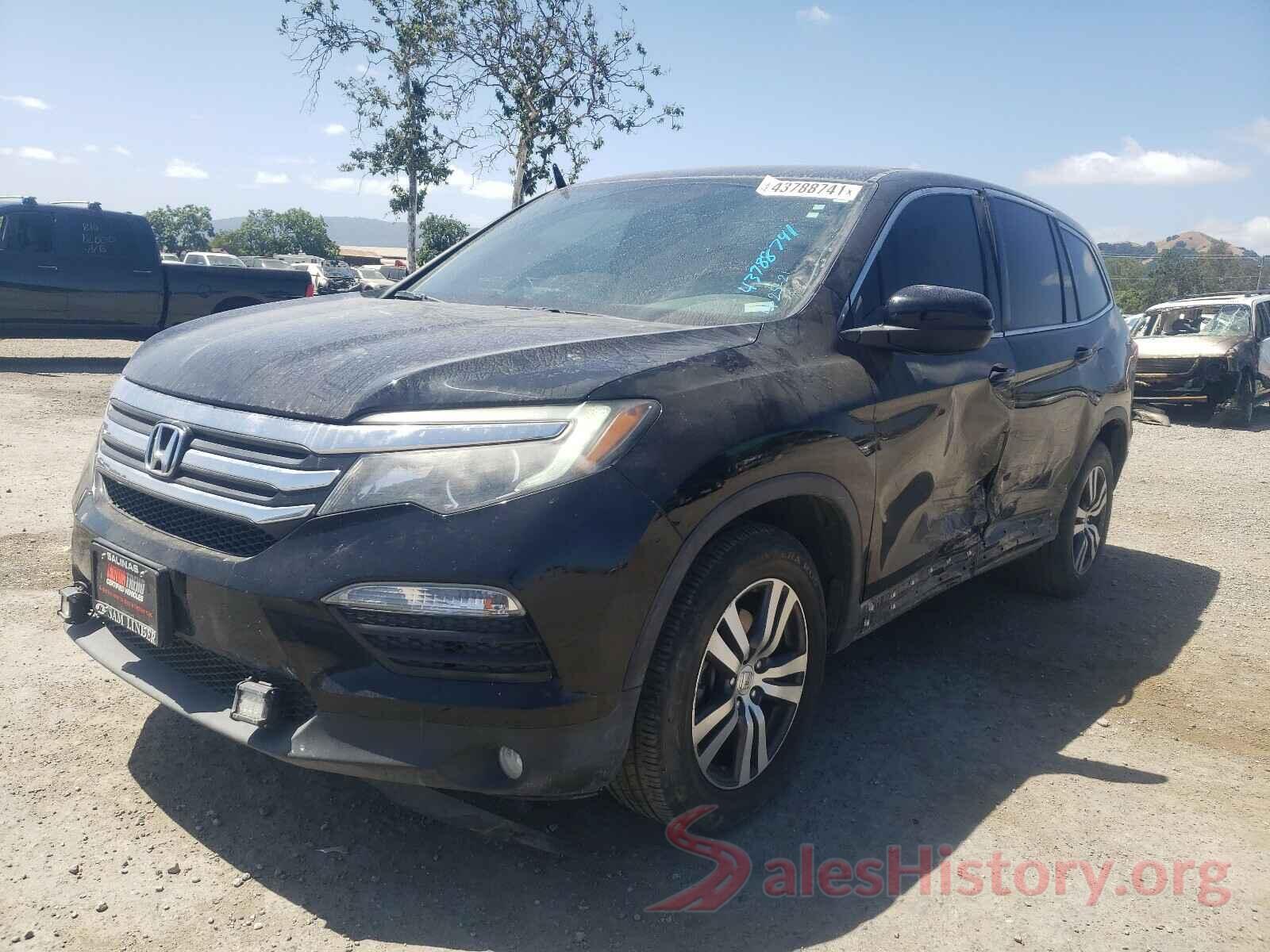 5FNYF5H3XGB030423 2016 HONDA PILOT