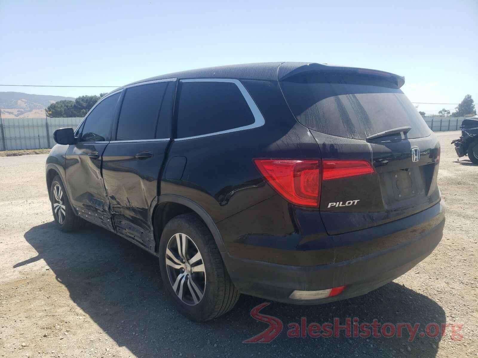 5FNYF5H3XGB030423 2016 HONDA PILOT