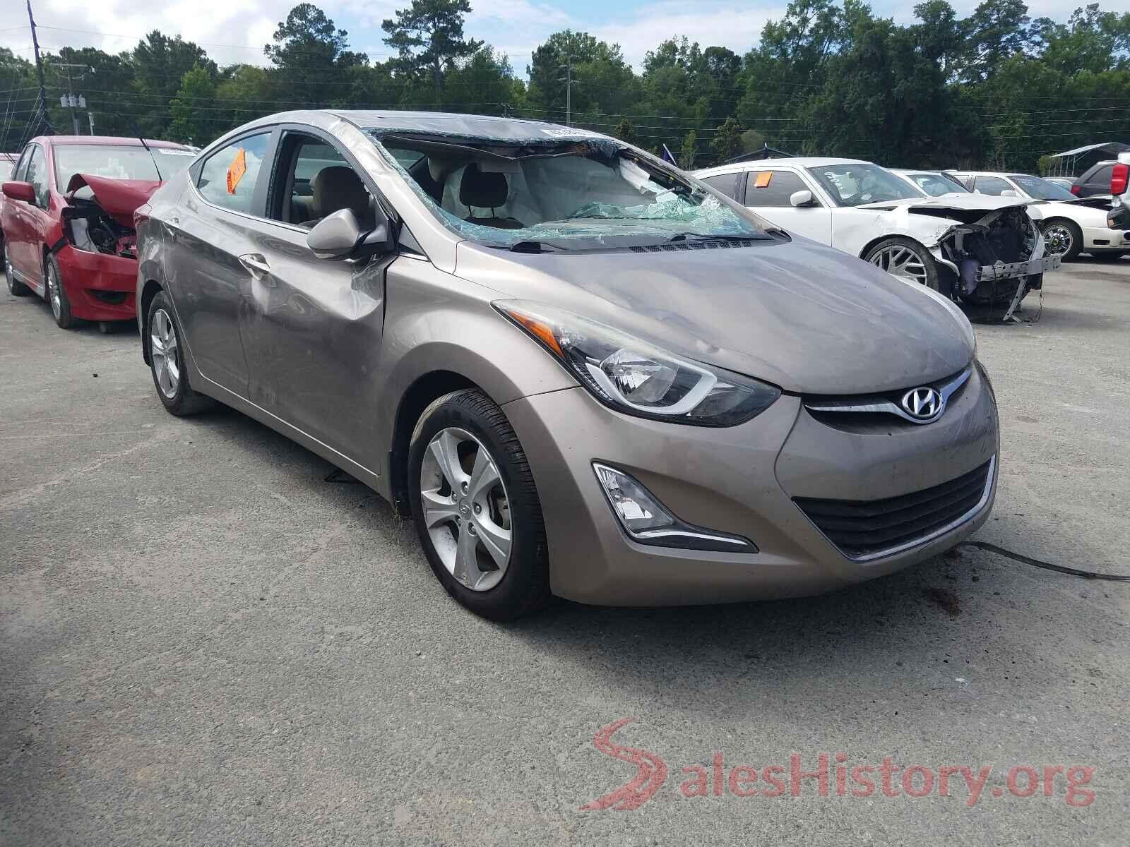 5NPDH4AE9GH676214 2016 HYUNDAI ELANTRA