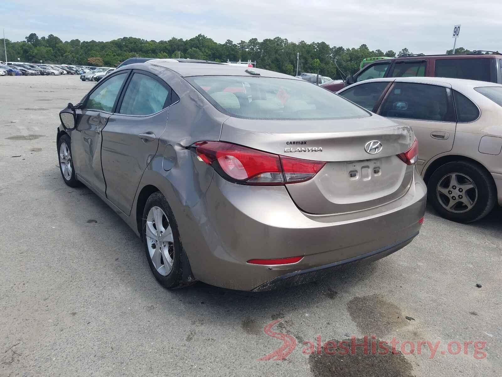 5NPDH4AE9GH676214 2016 HYUNDAI ELANTRA