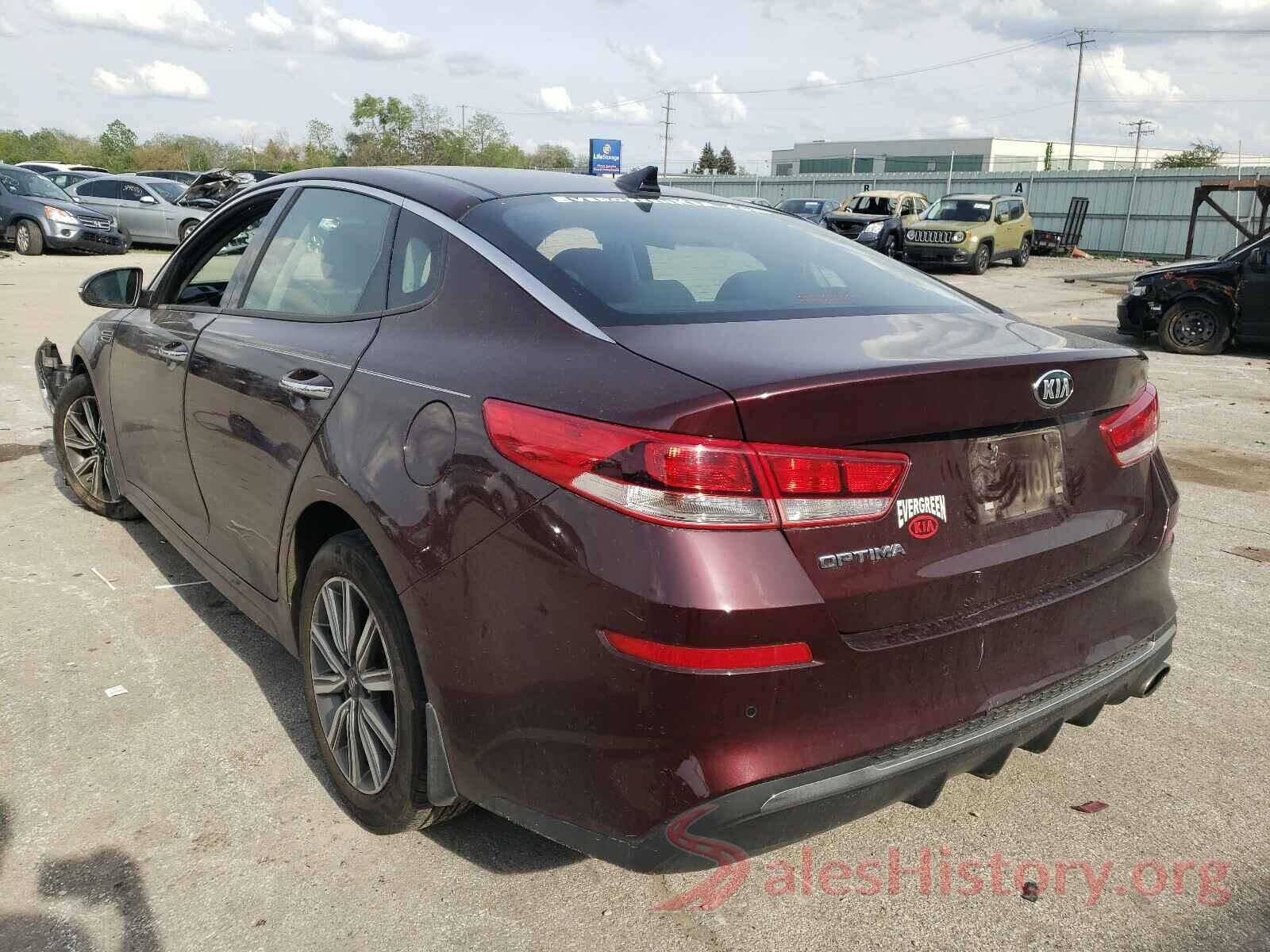 5XXGT4L37KG291505 2019 KIA OPTIMA