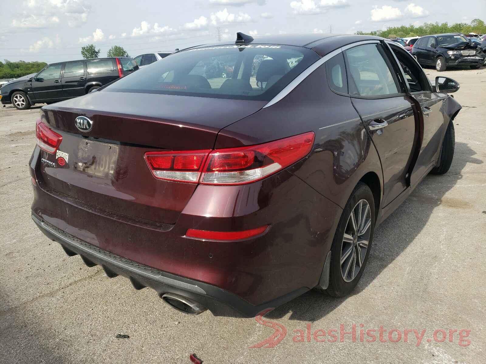 5XXGT4L37KG291505 2019 KIA OPTIMA