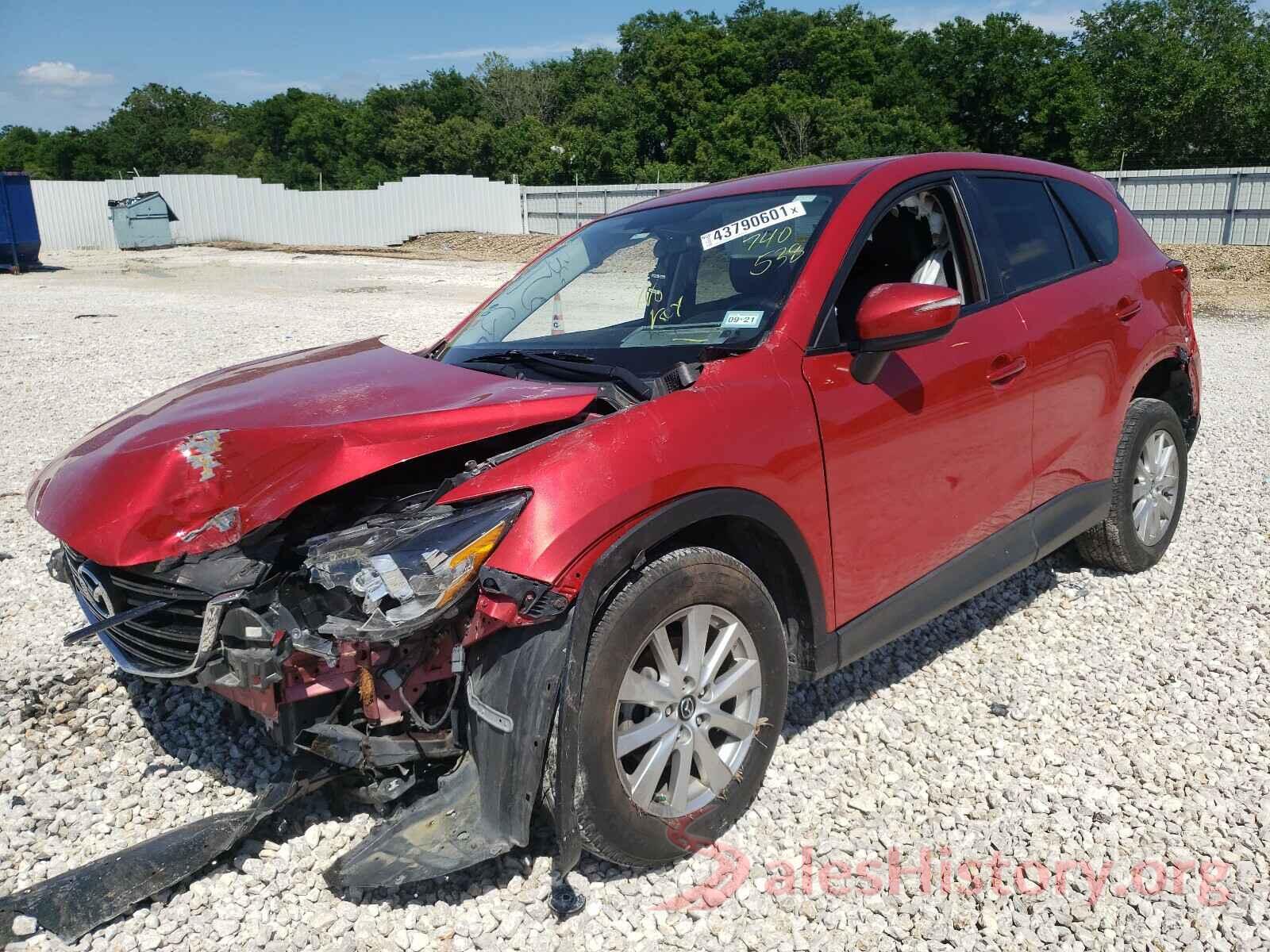 JM3KE4CY0G0740538 2016 MAZDA CX-5