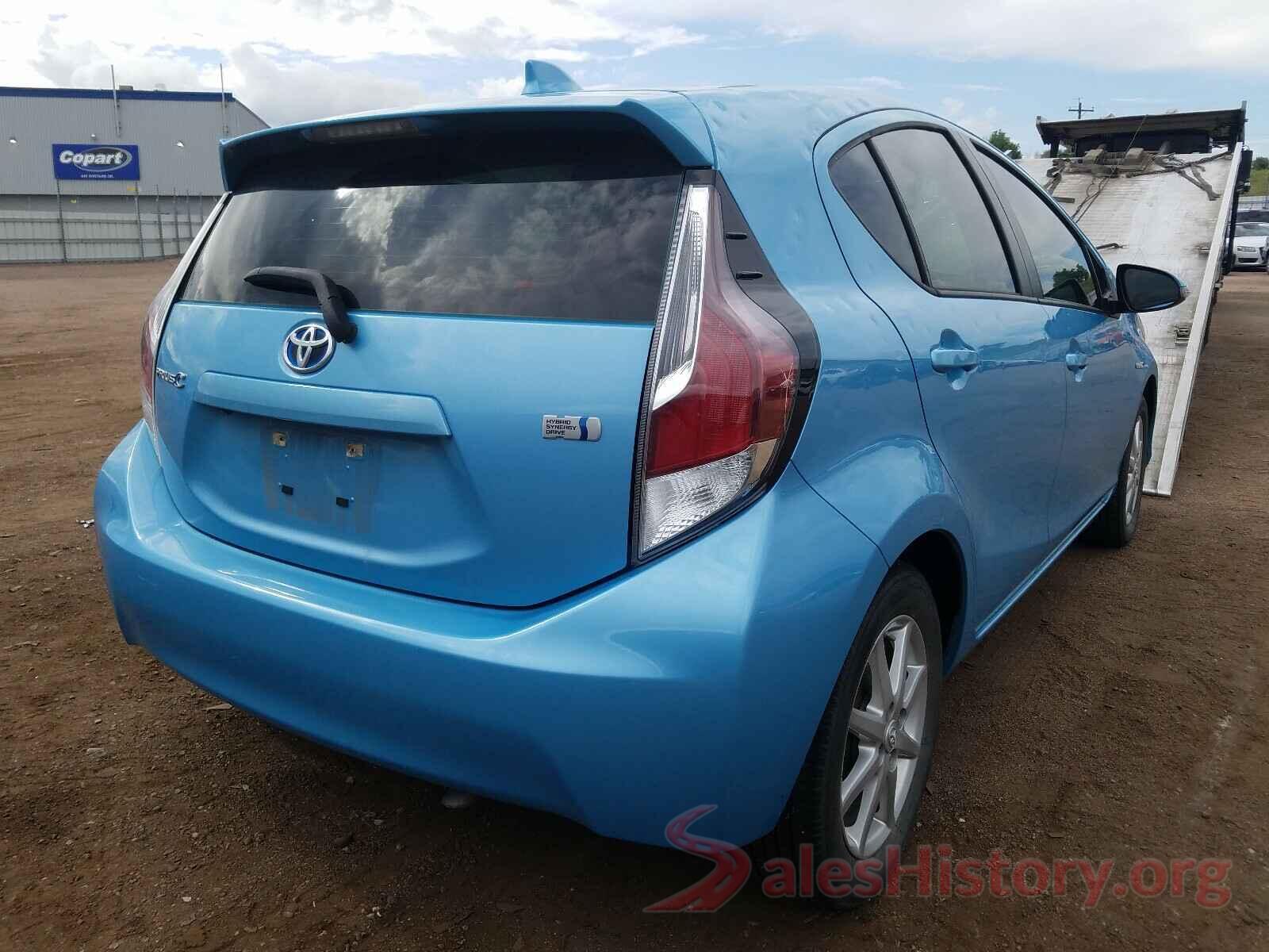 JTDKDTB31G1129424 2016 TOYOTA PRIUS