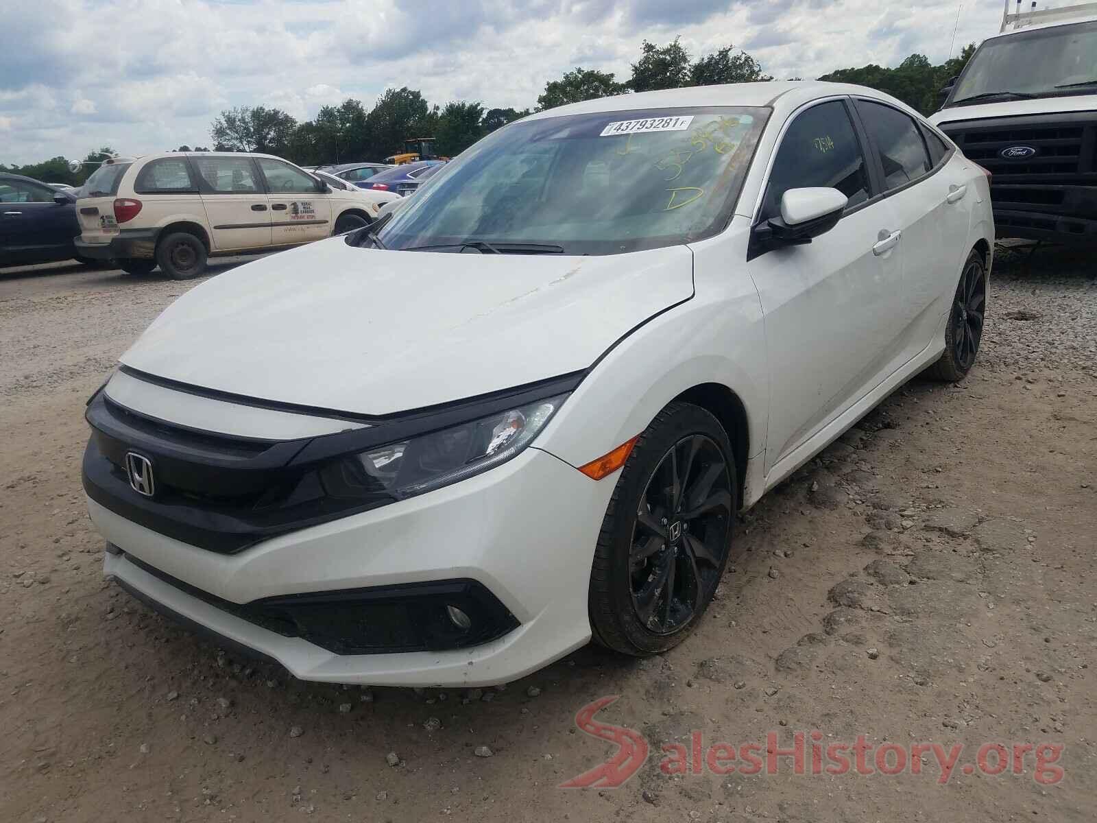 2HGFC2F8XKH583476 2019 HONDA CIVIC