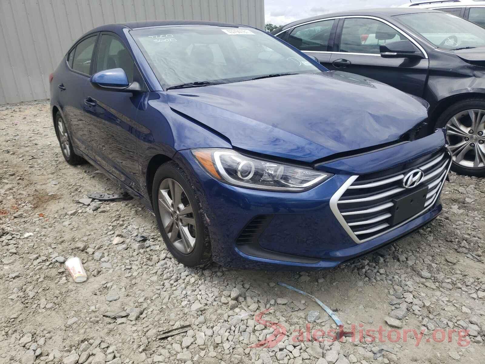 5NPD84LF8JH370277 2018 HYUNDAI ELANTRA