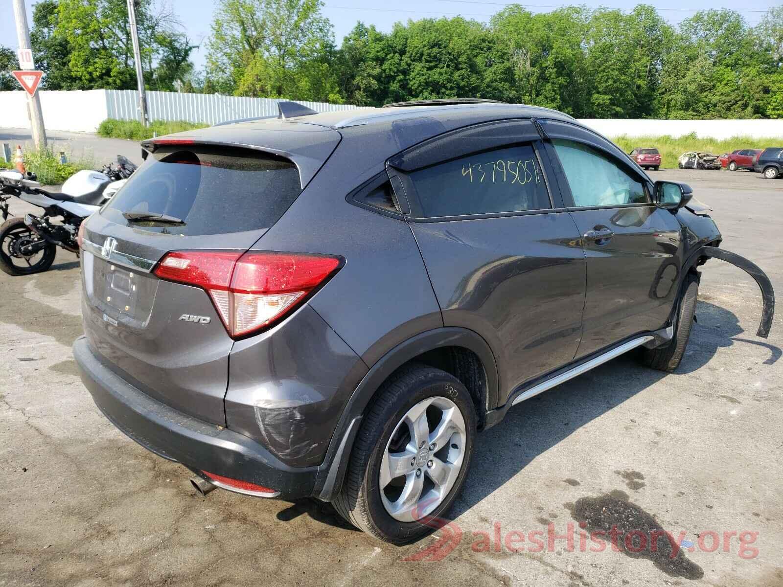 3CZRU6H72GM702421 2016 HONDA HR-V