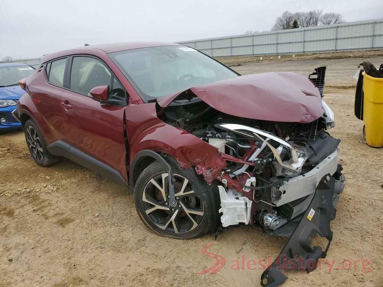 JTNKHMBX7J1006677 2018 TOYOTA C-HR