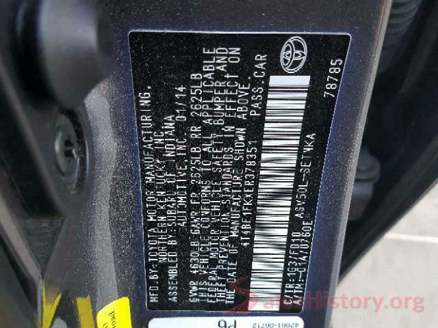 4T4BF1FKXER378351 2014 TOYOTA CAMRY