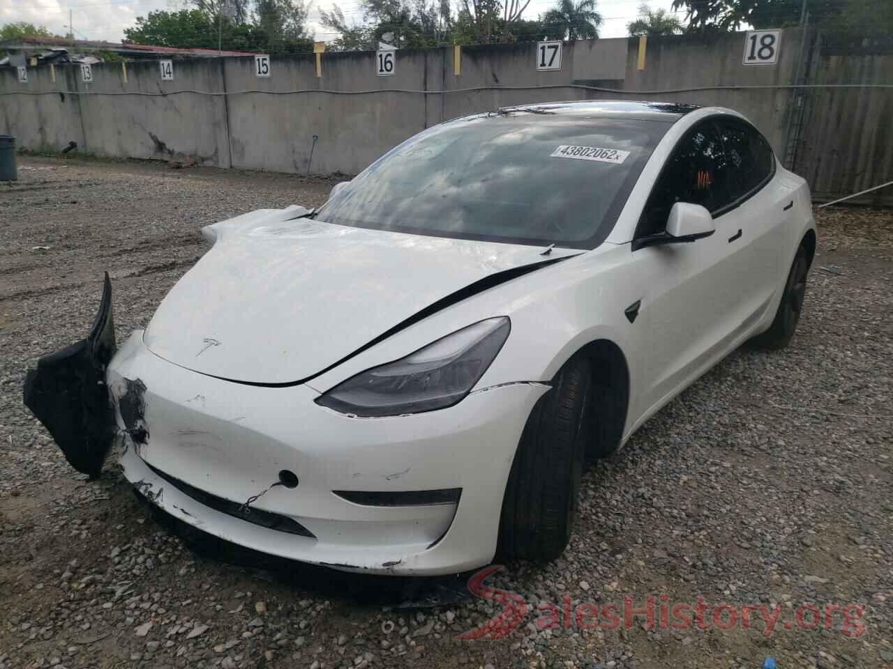 5YJ3E1EB5MF902147 2021 TESLA MODEL 3