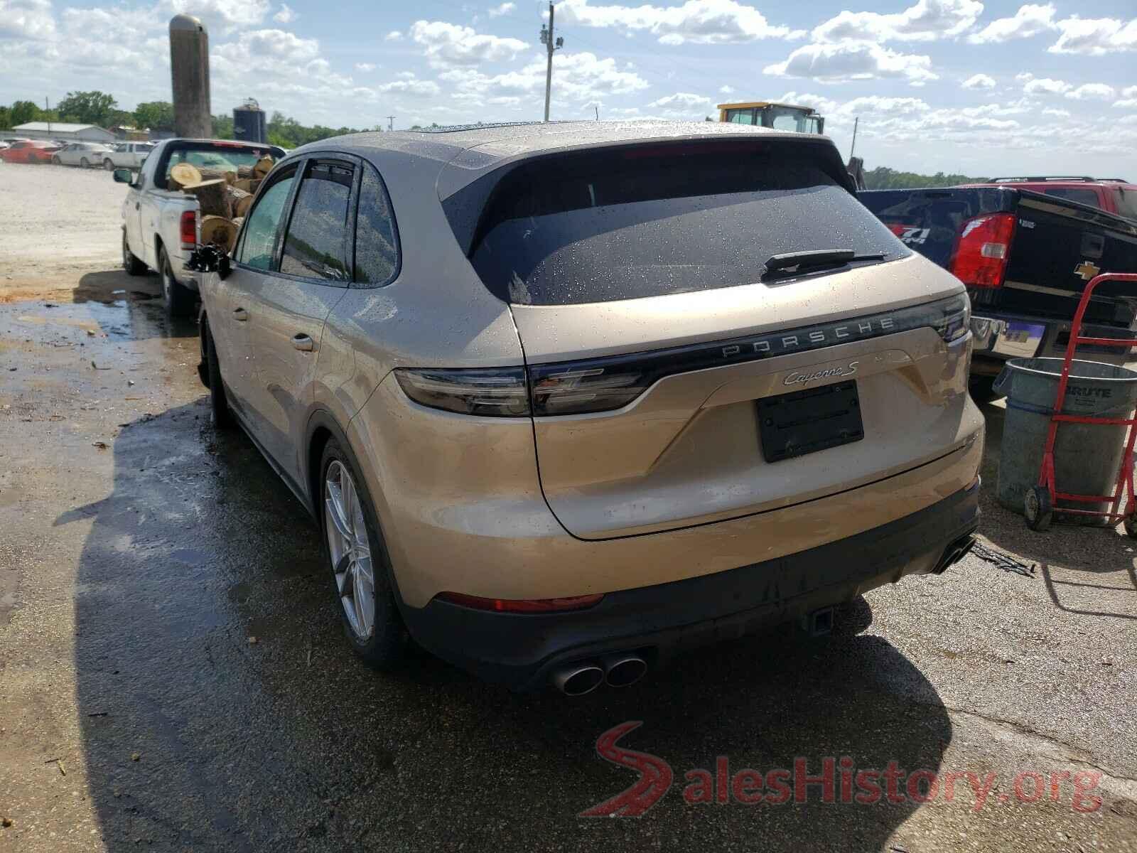 WP1AB2AY8KDA62366 2019 PORSCHE CAYENNE