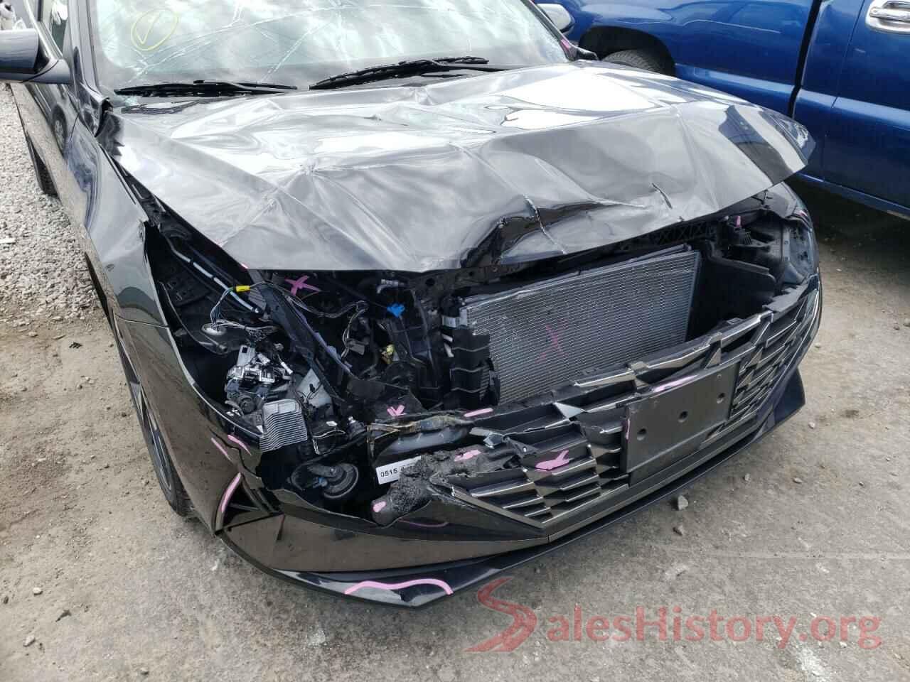 5NPLP4AG7MH013185 2021 HYUNDAI ELANTRA