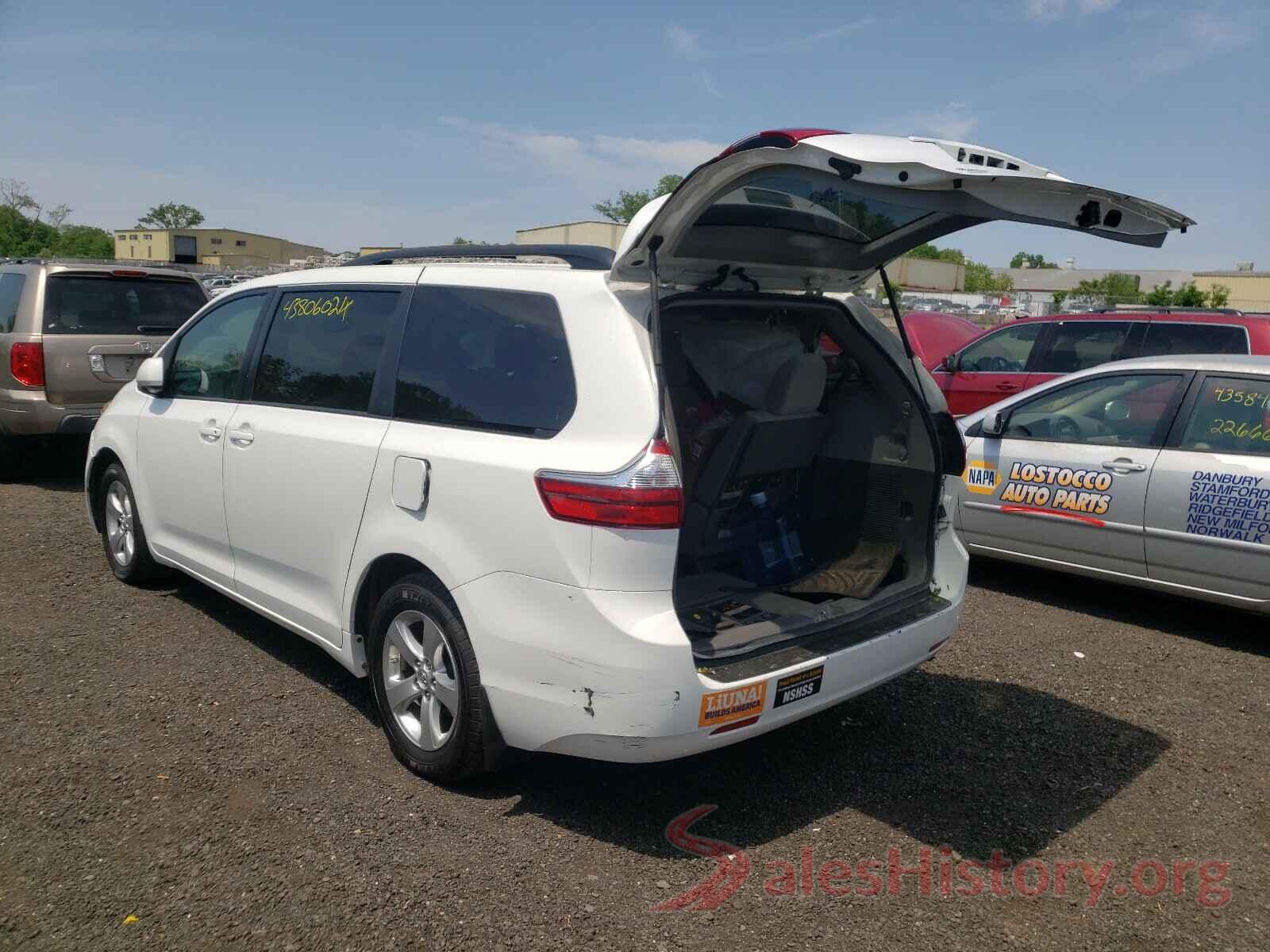 5TDKZ3DC1HS871194 2017 TOYOTA SIENNA