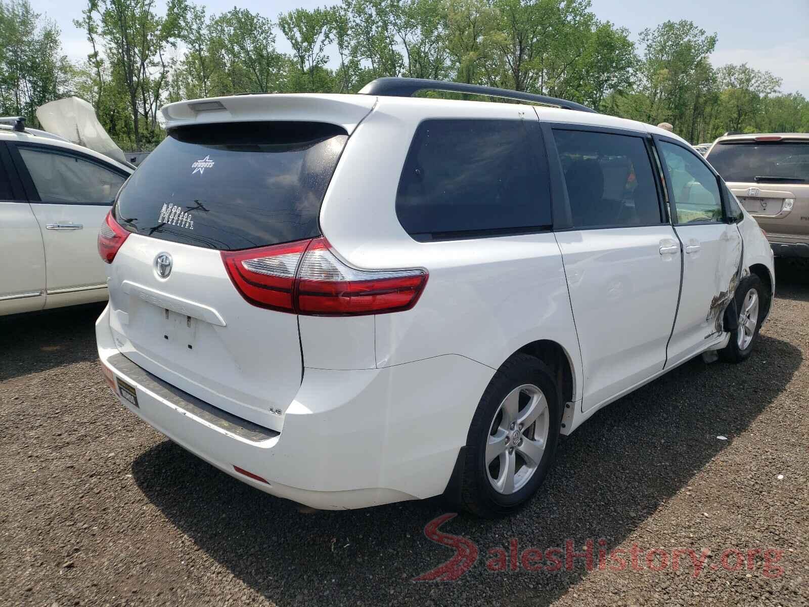 5TDKZ3DC1HS871194 2017 TOYOTA SIENNA