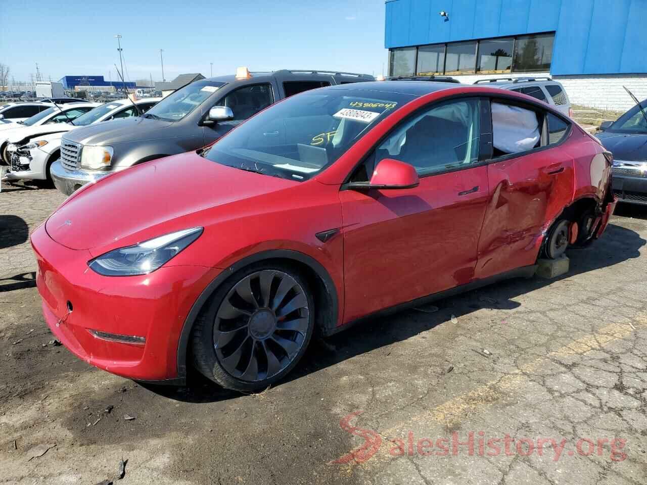 7SAYGDEF4PF590771 2023 TESLA MODEL Y