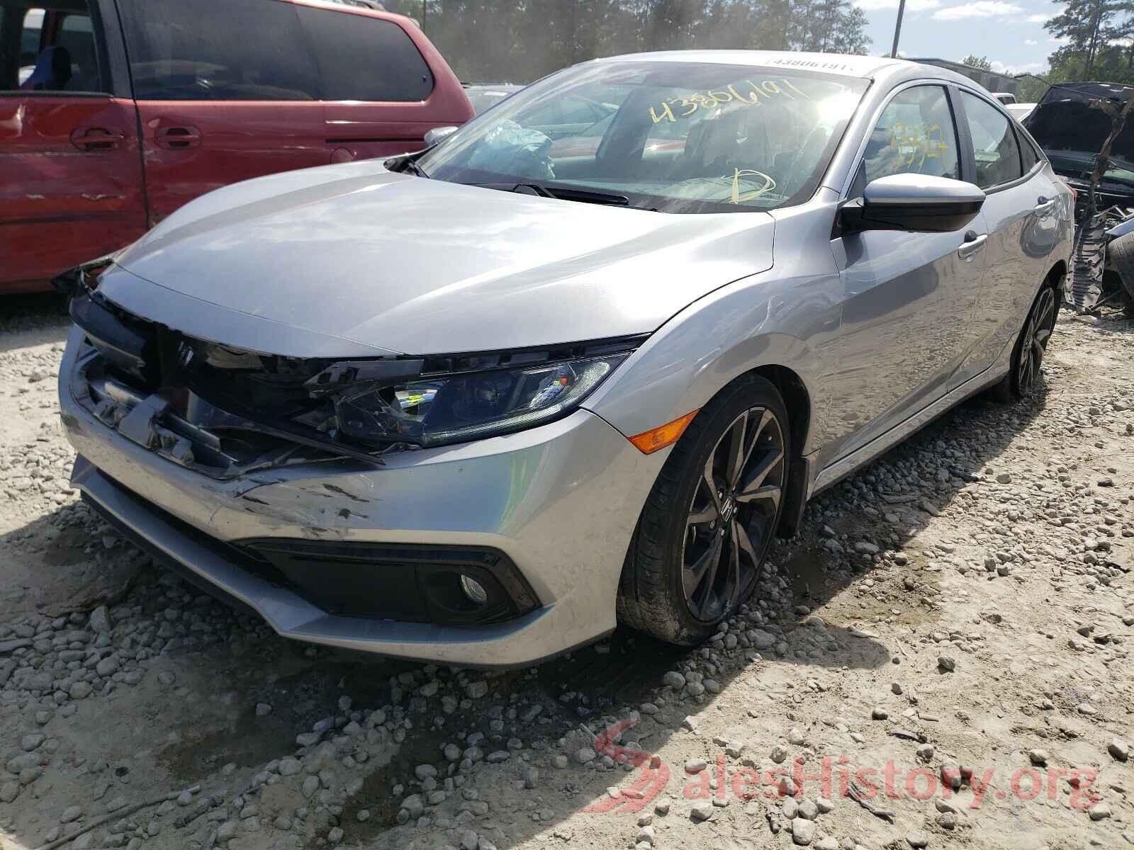 2HGFC2F84KH600448 2019 HONDA CIVIC