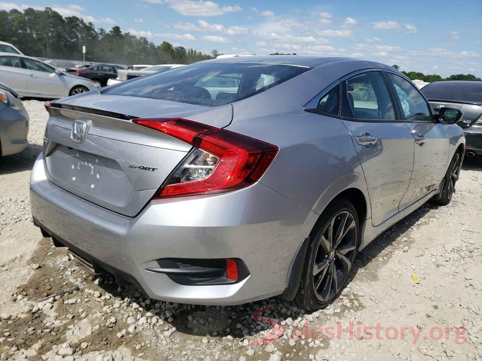 2HGFC2F84KH600448 2019 HONDA CIVIC