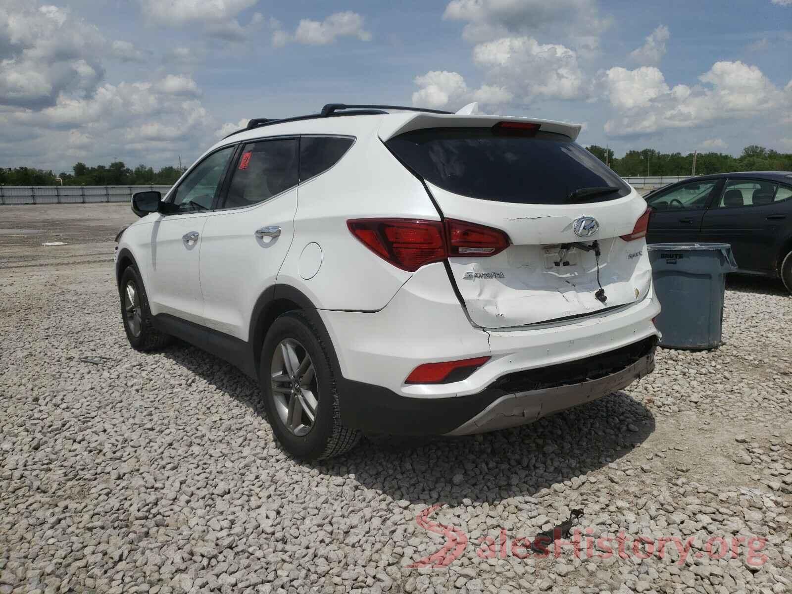 5XYZU3LB4HG410008 2017 HYUNDAI SANTA FE