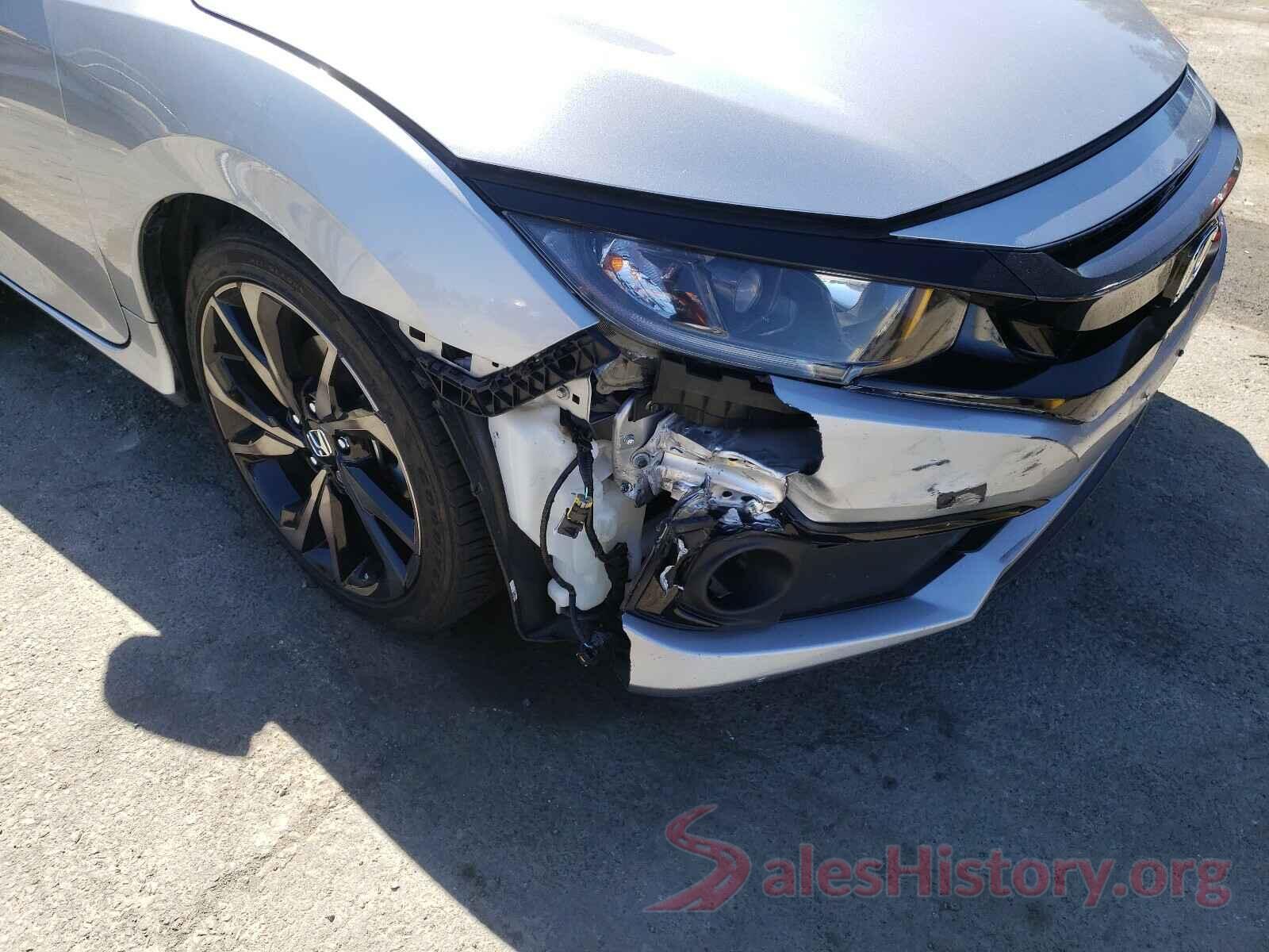 2HGFC4B81KH303767 2019 HONDA CIVIC