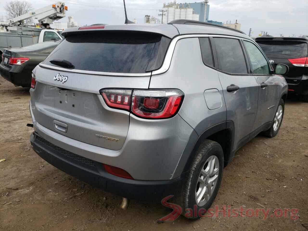 3C4NJCAB2KT637627 2019 JEEP COMPASS