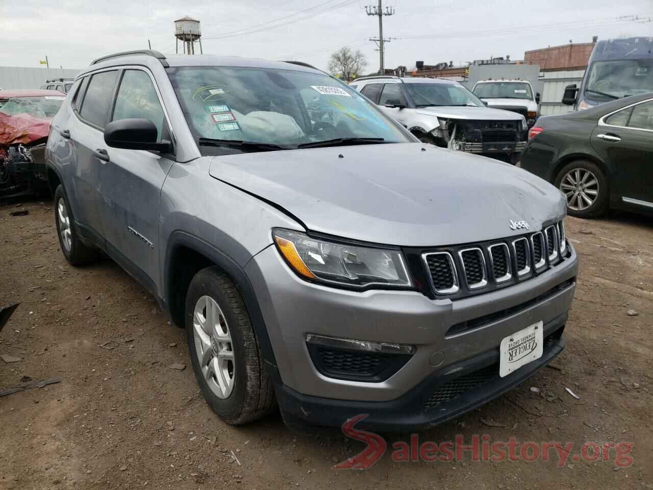 3C4NJCAB2KT637627 2019 JEEP COMPASS