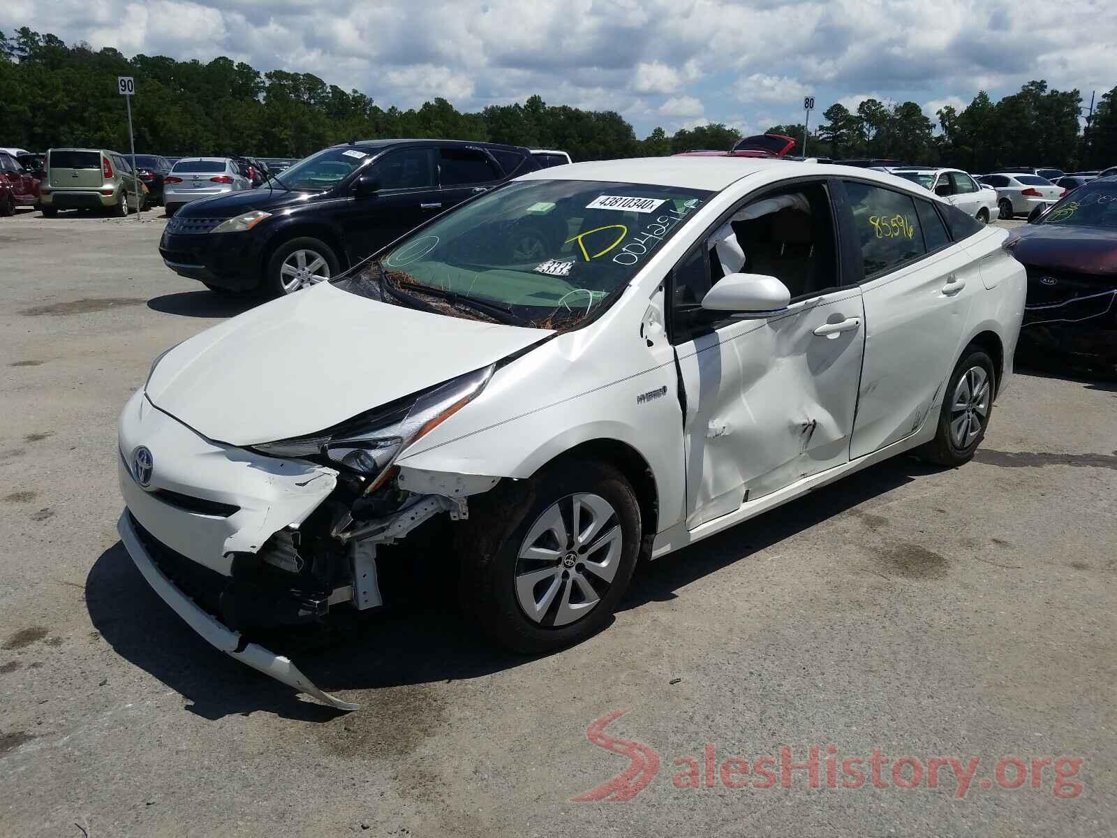 JTDKARFU4G3004291 2016 TOYOTA PRIUS