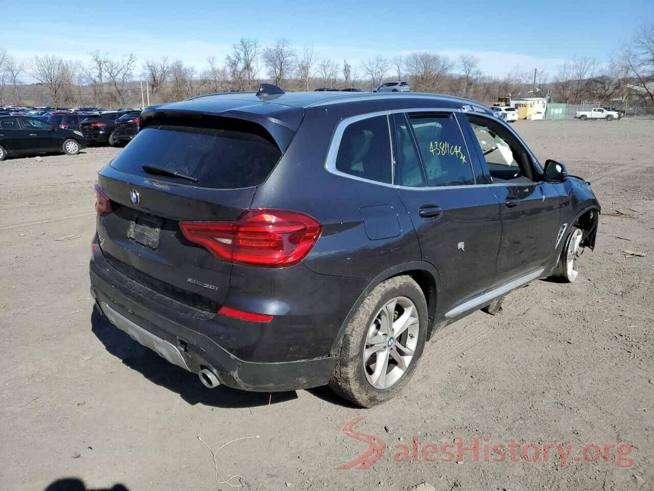 5UXTY5C07M9E10392 2021 BMW X3