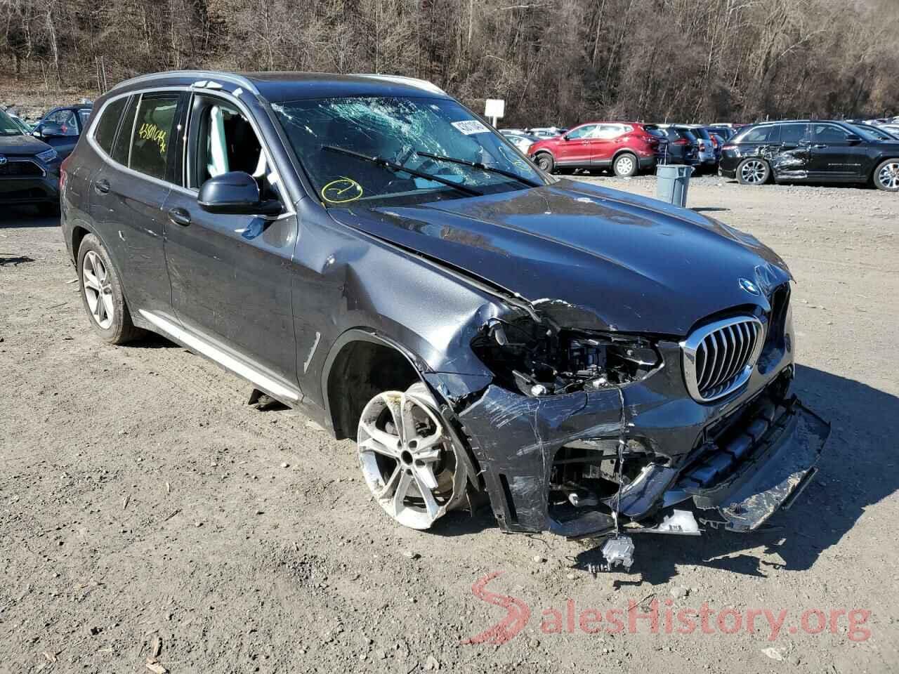 5UXTY5C07M9E10392 2021 BMW X3