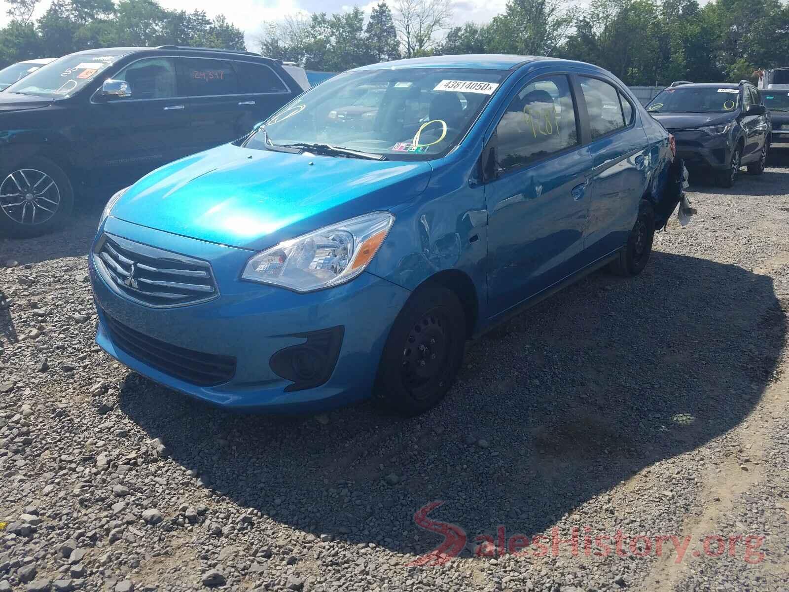 ML32F3FJ1KHF18704 2019 MITSUBISHI MIRAGE