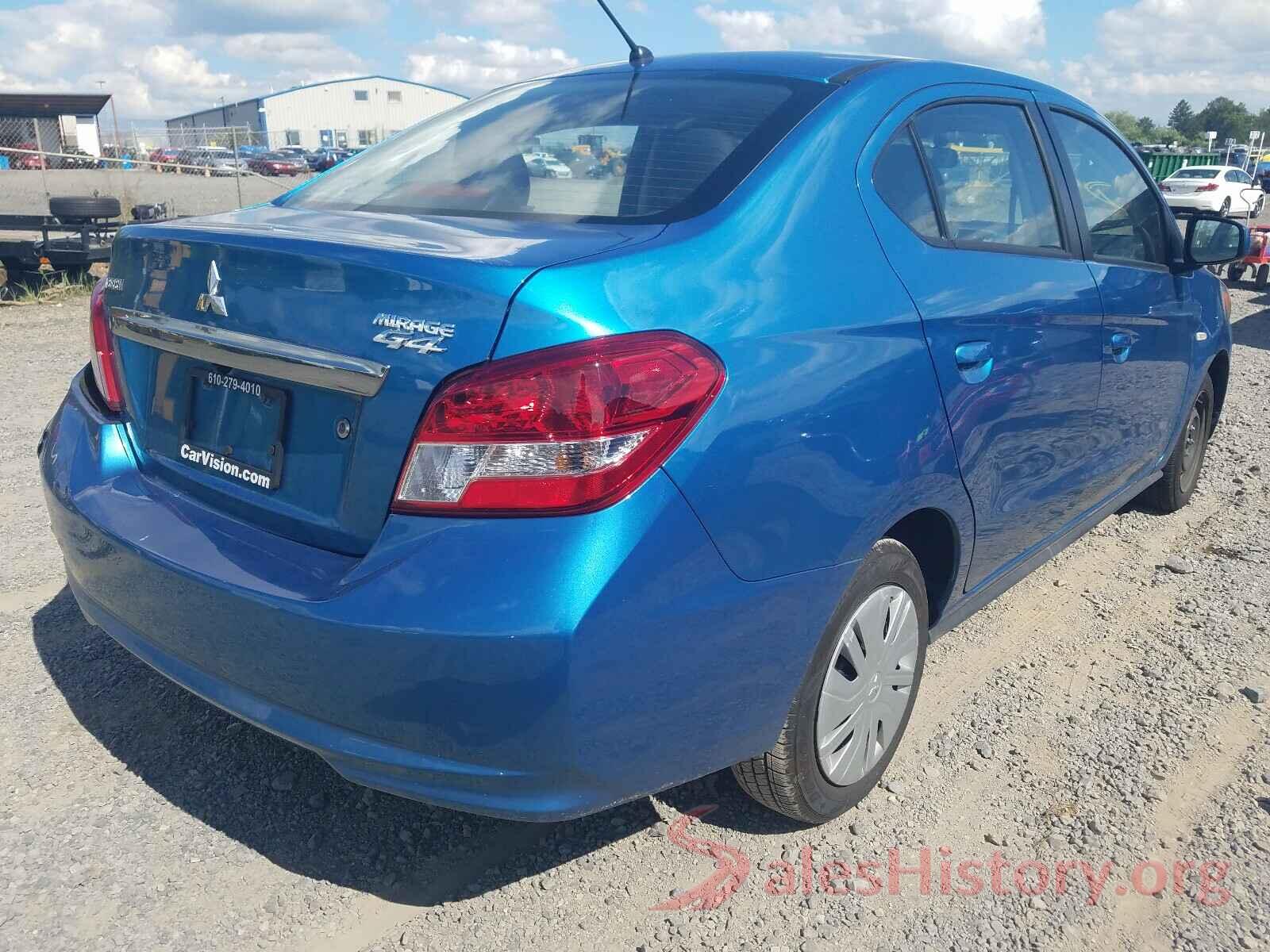 ML32F3FJ1KHF18704 2019 MITSUBISHI MIRAGE