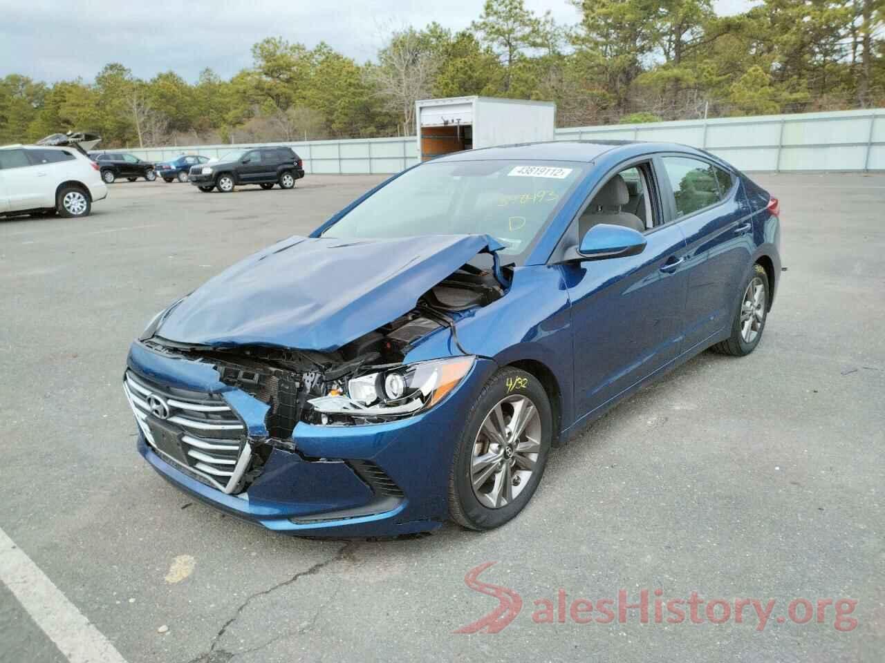 5NPD84LF0JH398493 2018 HYUNDAI ELANTRA