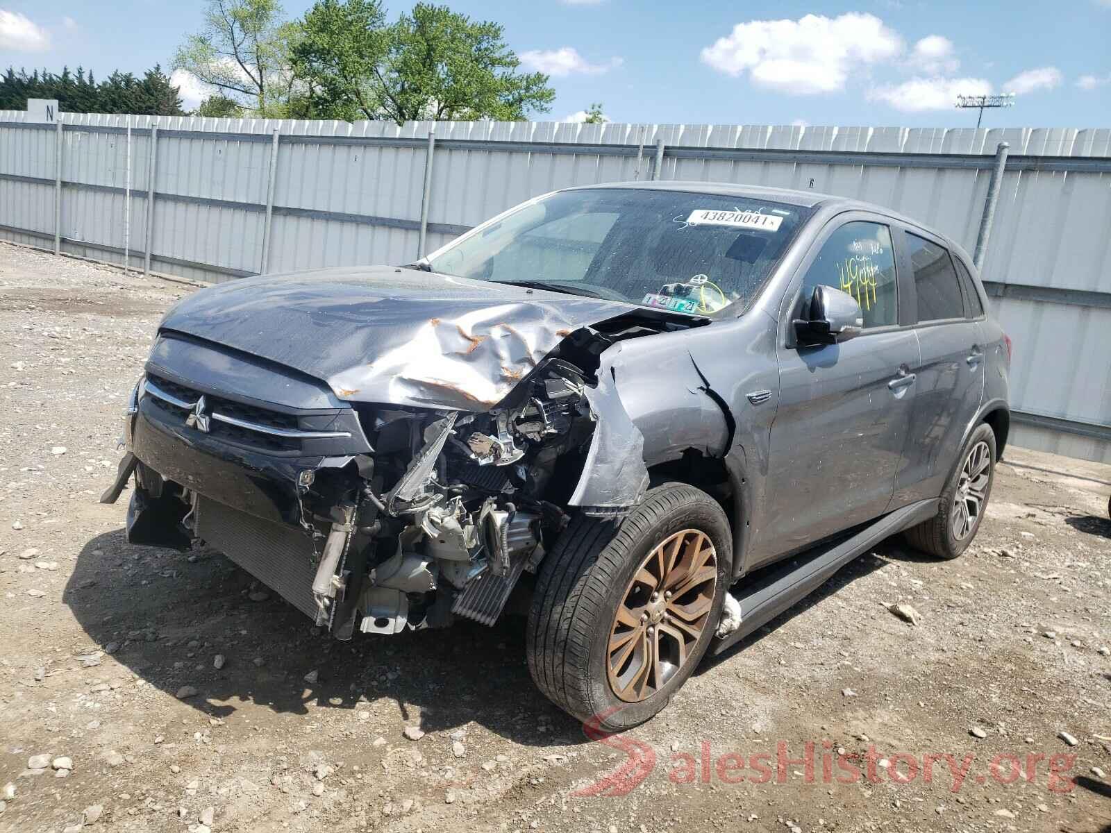 JA4AP3AU4KU034905 2019 MITSUBISHI OUTLANDER