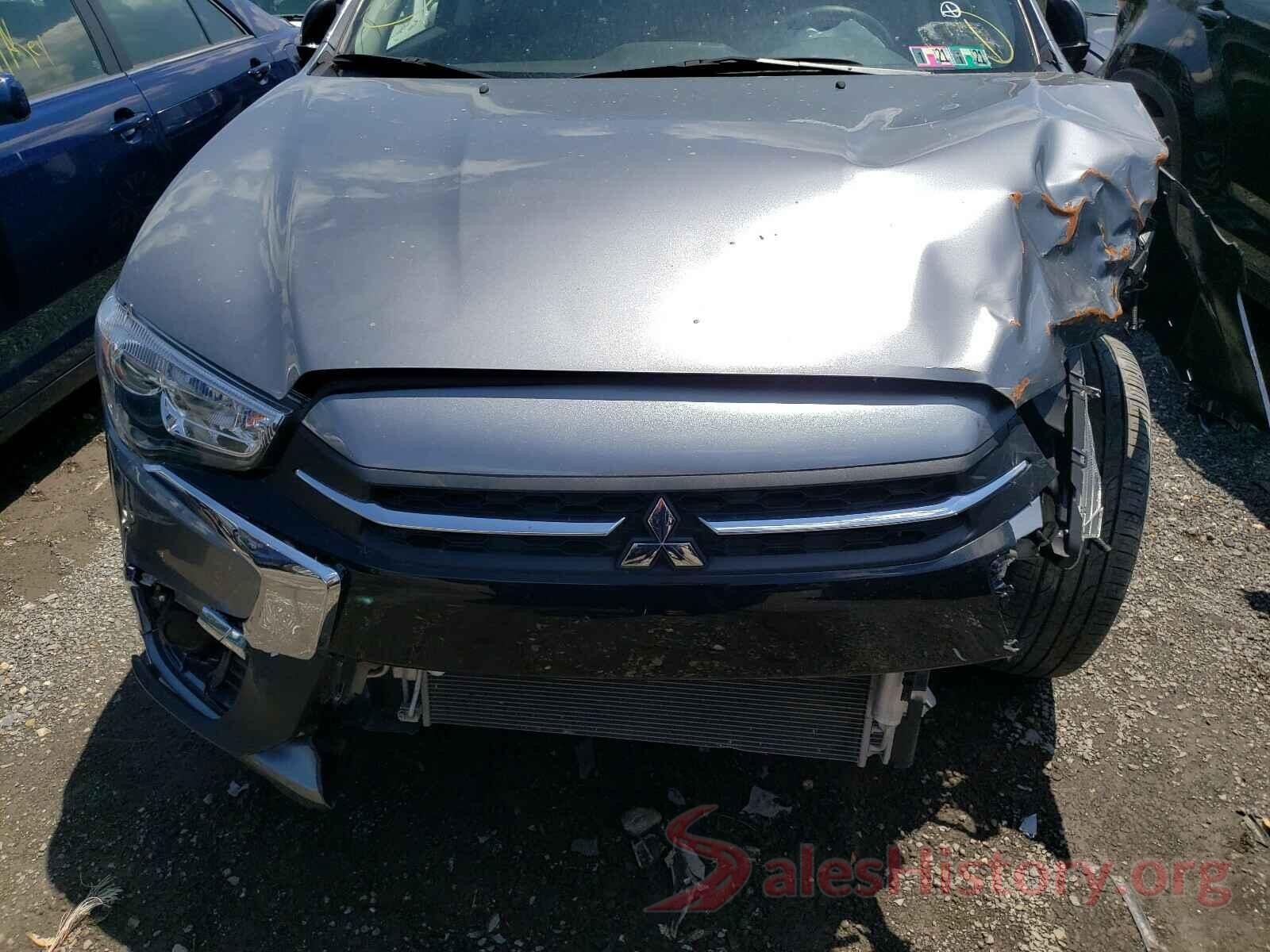 JA4AP3AU4KU034905 2019 MITSUBISHI OUTLANDER