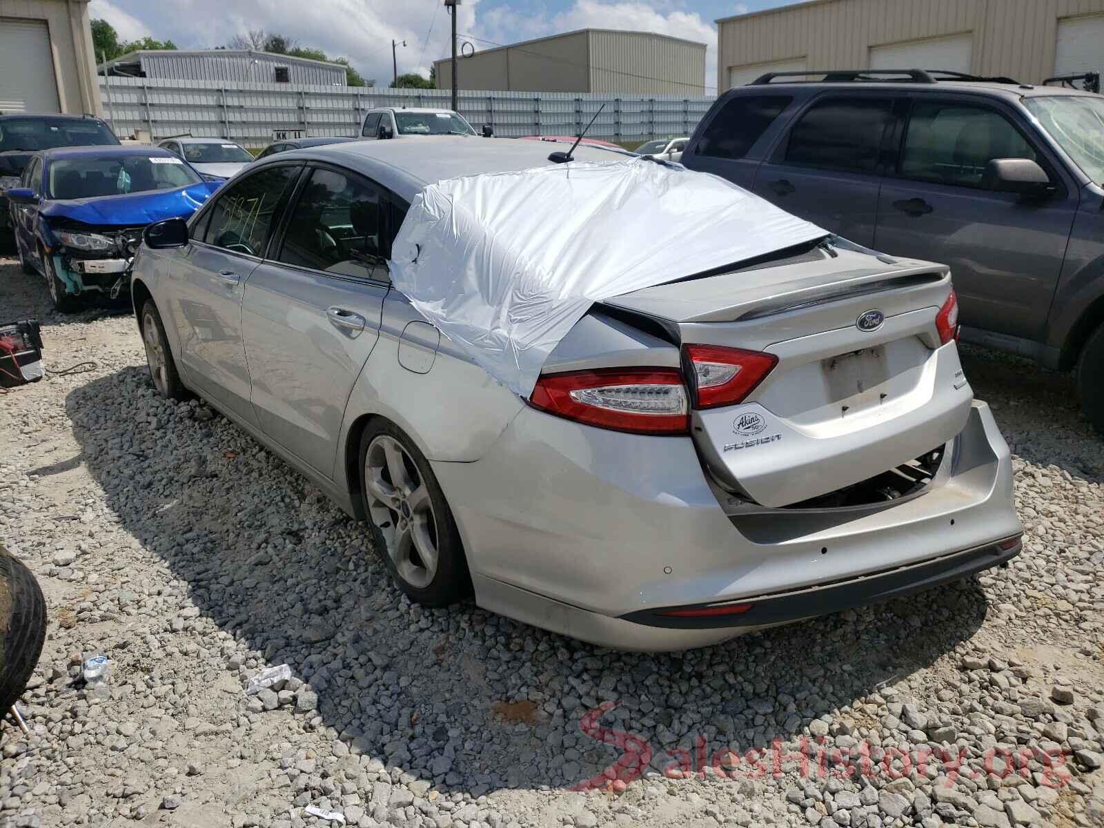 3FA6P0HD9GR402743 2016 FORD FUSION