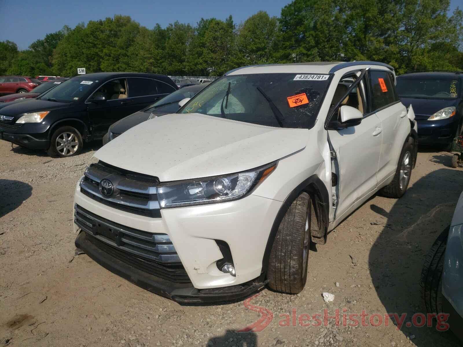 5TDDZRFHXJS893429 2018 TOYOTA HIGHLANDER