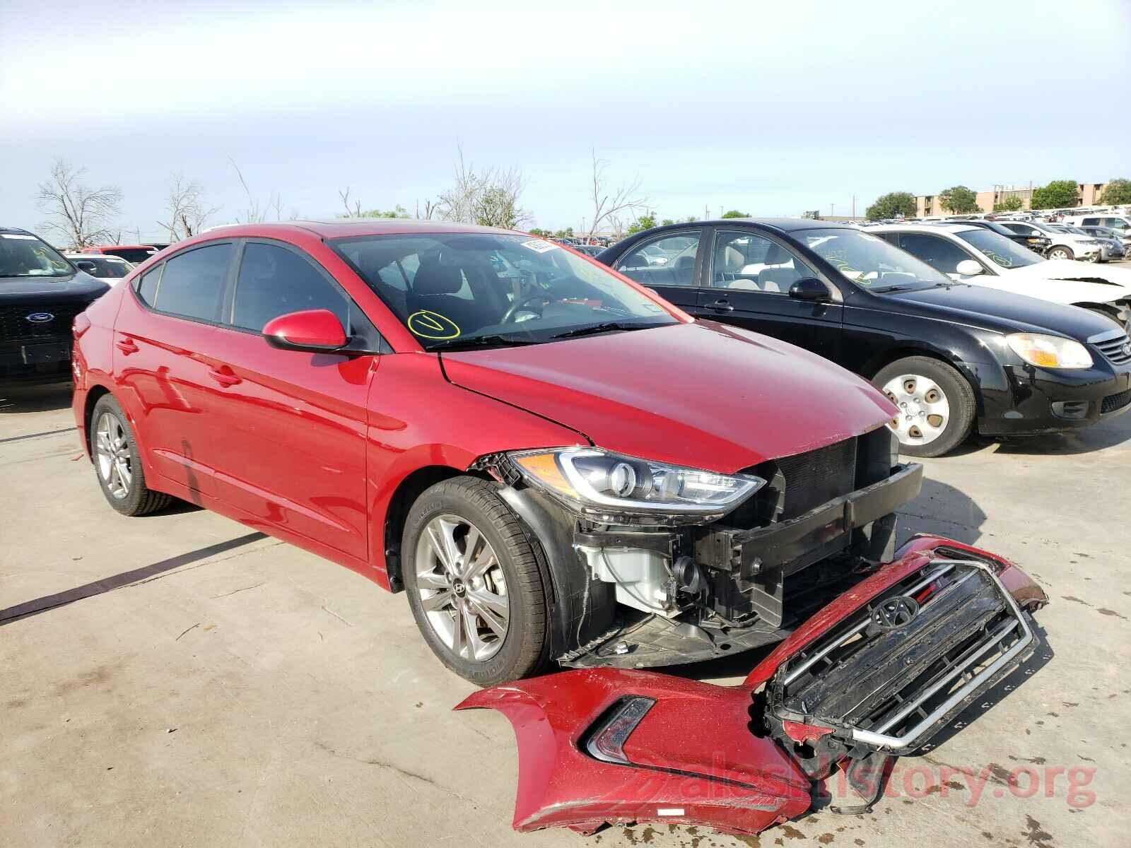 KMHD84LF2HU241916 2017 HYUNDAI ELANTRA