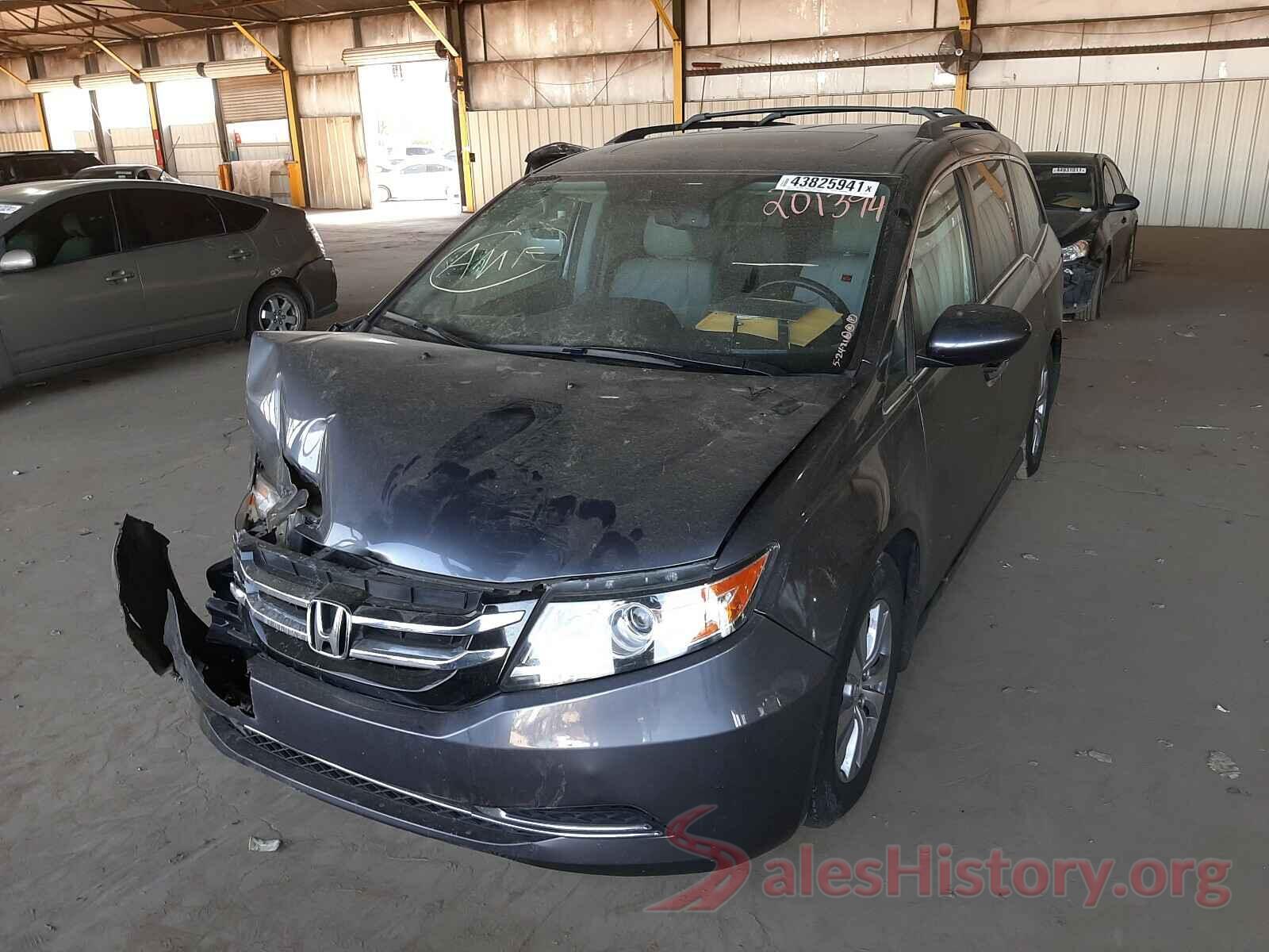 5FNRL5H61FB055054 2015 HONDA ODYSSEY