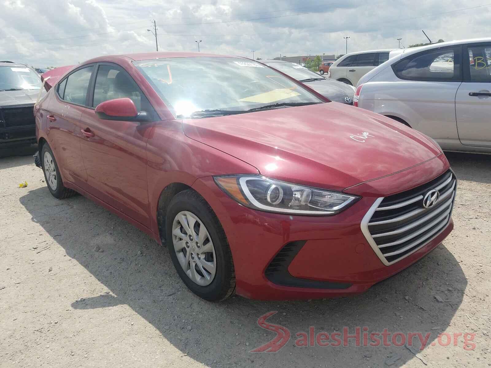 KMHD74LF1HU190699 2017 HYUNDAI ELANTRA