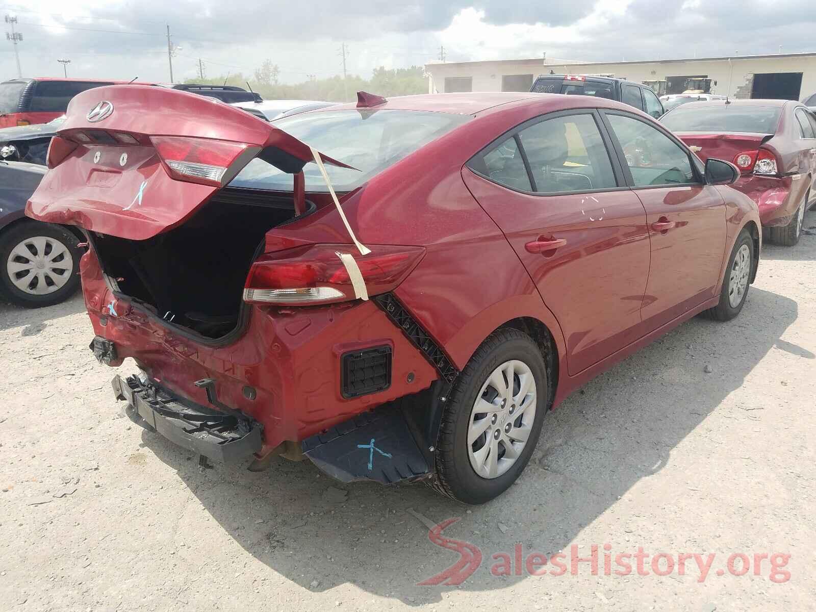 KMHD74LF1HU190699 2017 HYUNDAI ELANTRA