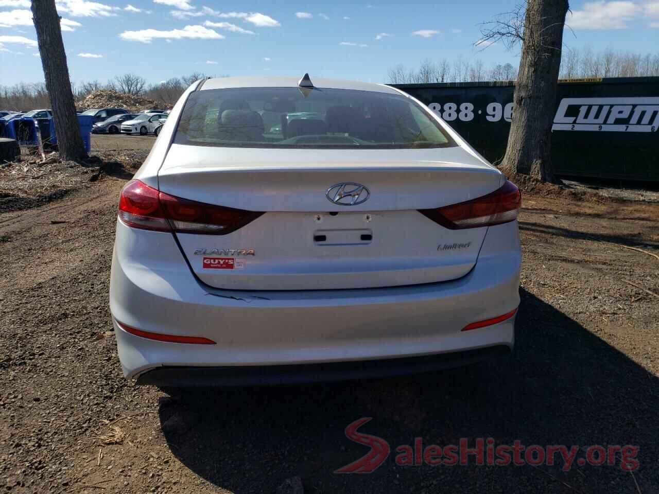 KMHD84LF1JU612845 2018 HYUNDAI ELANTRA