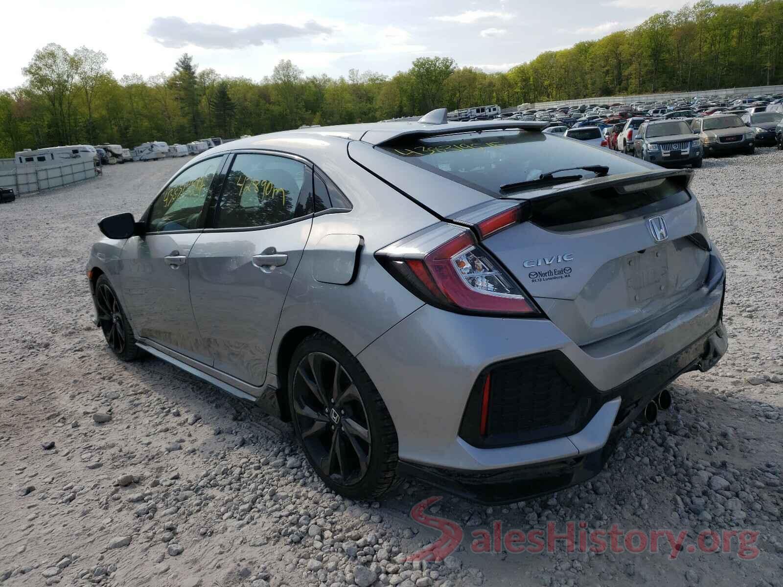 SHHFK7H49HU403460 2017 HONDA CIVIC