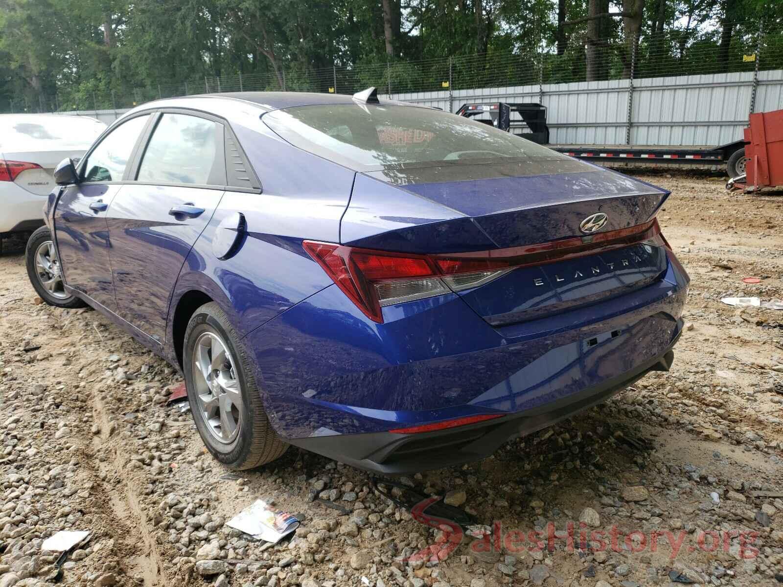 5NPLL4AG2MH040855 2021 HYUNDAI ELANTRA