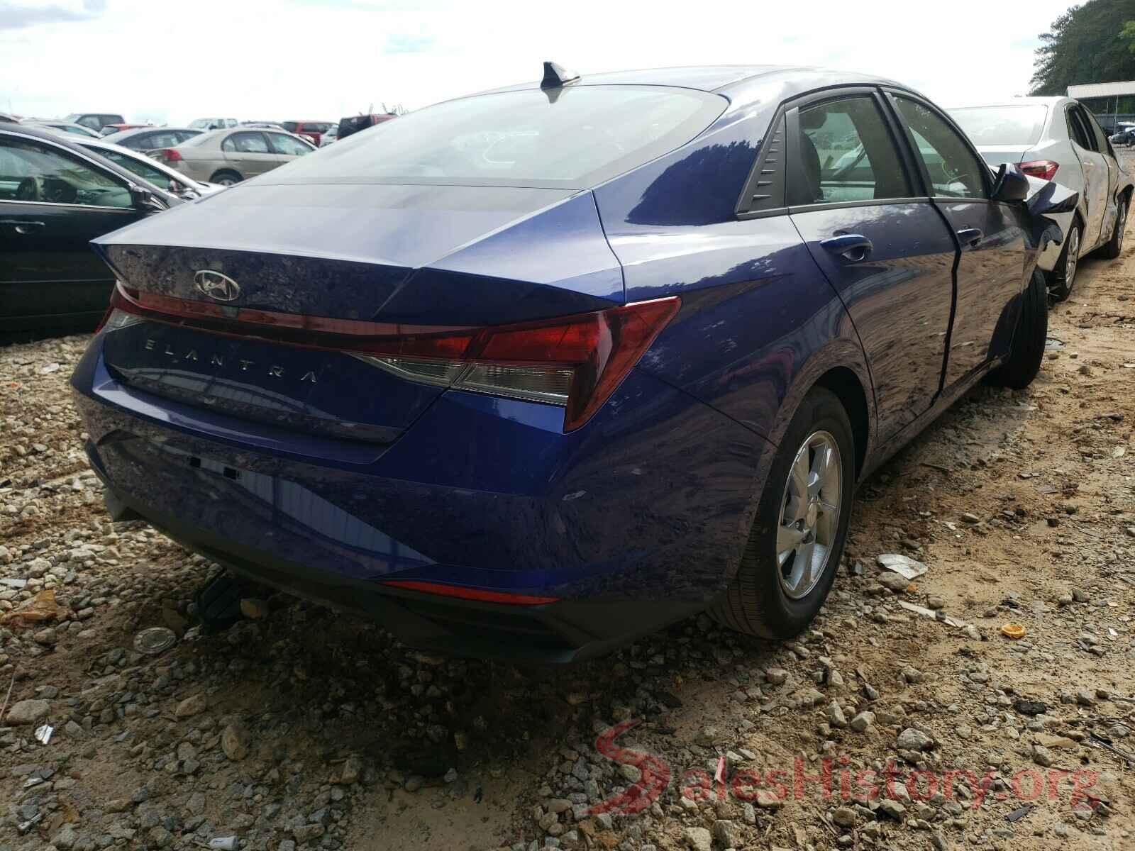 5NPLL4AG2MH040855 2021 HYUNDAI ELANTRA