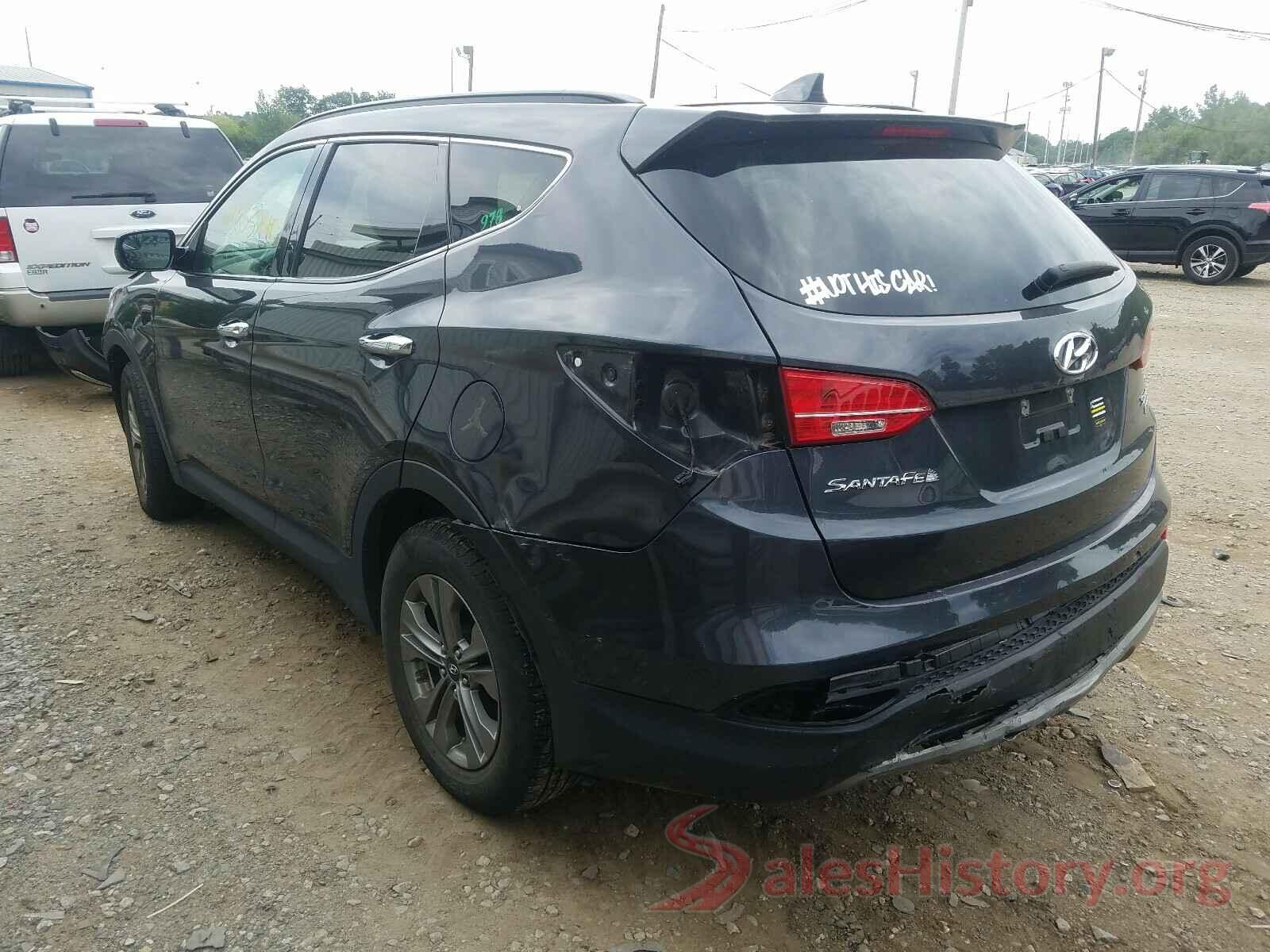 5XYZUDLB2GG334874 2016 HYUNDAI SANTA FE